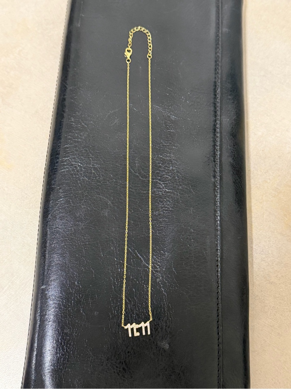 Gold Plated ‘11:11’ Angel Number Necklace
